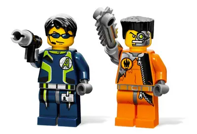 LEGO Agents 8631 Jetpack Pursuit set, image 6