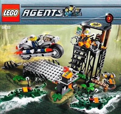 LEGO Agents 8632 Swamp Raid set