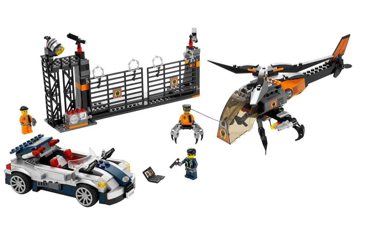 LEGO Agents 8634 Turbocar Chase set, image 3