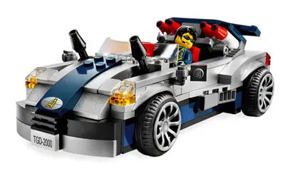 LEGO Agents 8634 Turbocar Chase set, image 7
