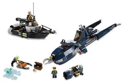 LEGO Agents 8636 Deep Sea Quest set, image 2