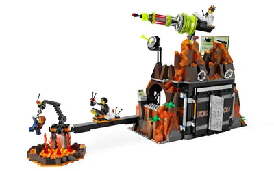 LEGO Agents 8637 Volcano Base set, image 14