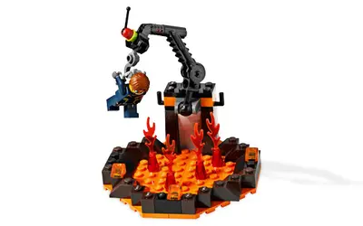 LEGO Agents 8637 Volcano Base set, image 8