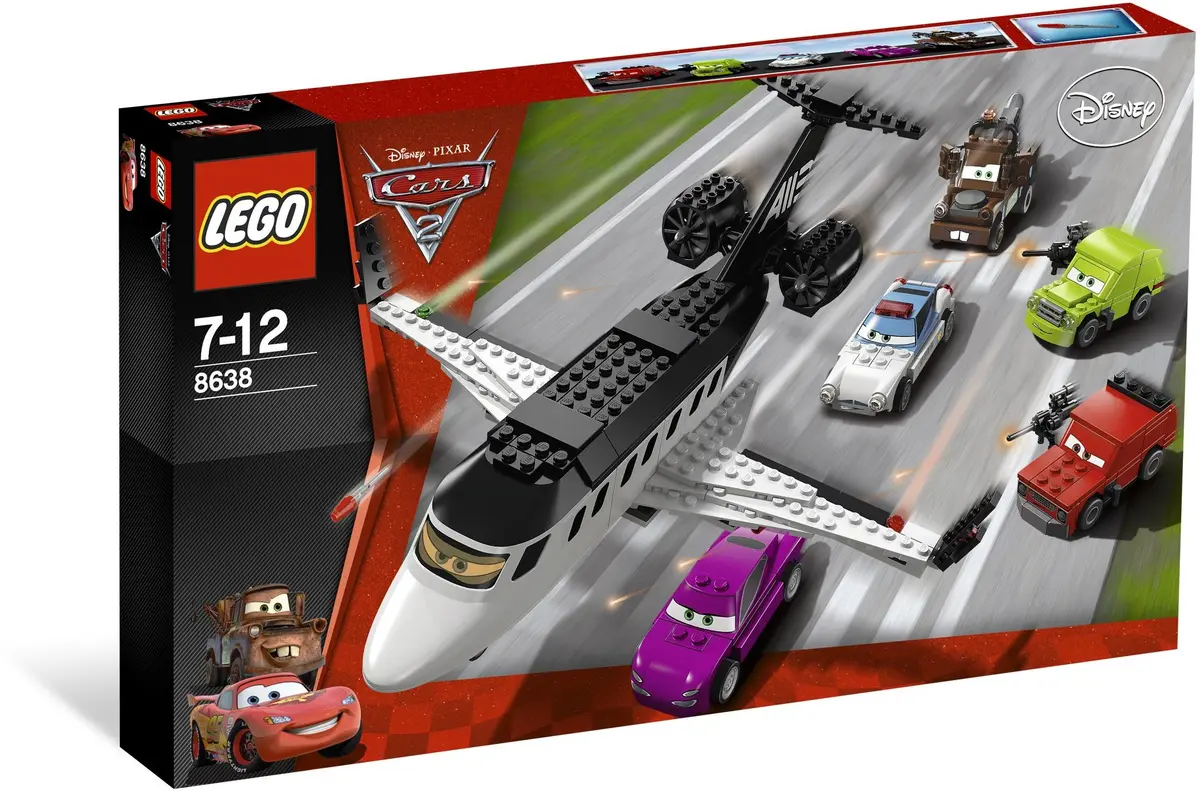 LEGO Cars 8638 Spy Jet Escape set, image 10