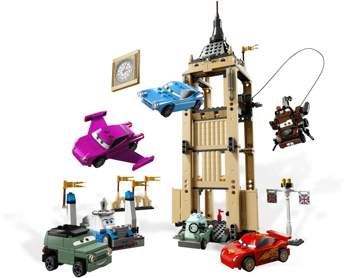 LEGO Cars 8639 Big Bentley Bust Out set