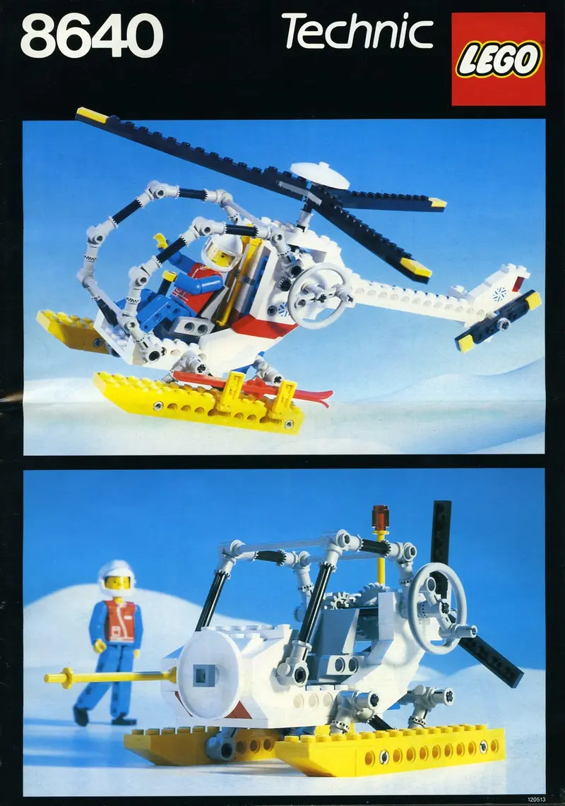 LEGO Technic 8640 Polar Copter set