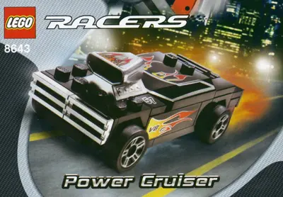 LEGO Racers 8643 Power Cruiser set