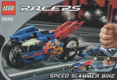 LEGO Racers 8646 Speed Slammer Bike set