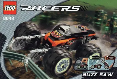 LEGO Racers 8648 Buzz Saw set
