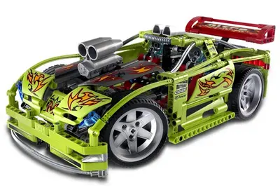 LEGO Racers 8649 Nitro Menace set, image 2