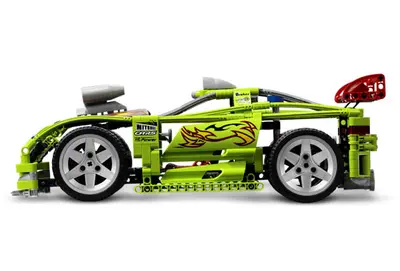 LEGO Racers 8649 Nitro Menace set, image 4
