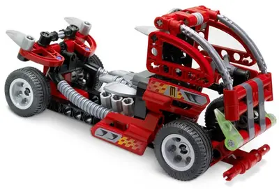 LEGO Racers 8650 Furious Slammer Racer set, image 5