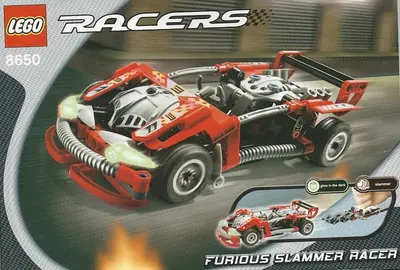 LEGO Racers 8650 Furious Slammer Racer set