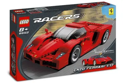 LEGO Racers 8652 Enzo Ferrari 1:17 set, image 3