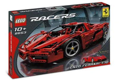 LEGO Racers 8653 Enzo Ferrari 1:10 set, image 3