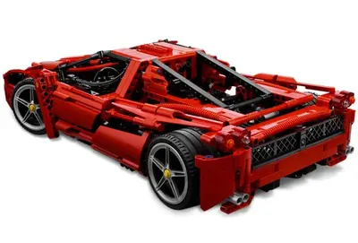 LEGO Racers 8653 Enzo Ferrari 1:10 set, image 4
