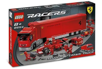 LEGO Racers 8654 Scuderia Ferrari Truck set, image 3
