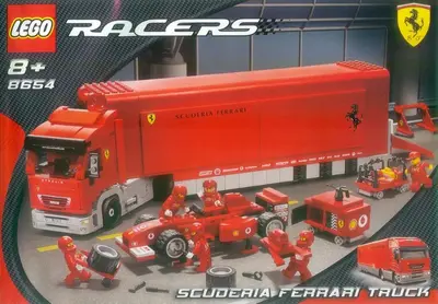 LEGO Racers 8654 Scuderia Ferrari Truck set