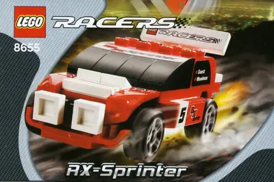 LEGO Racers 8655 RX-Sprinter set