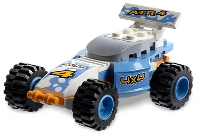LEGO Racers 8657 ATR 4 set, image 2