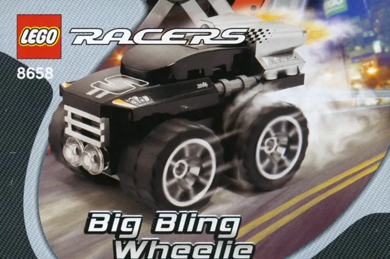 LEGO Racers 8658 Big Bling Wheelie set