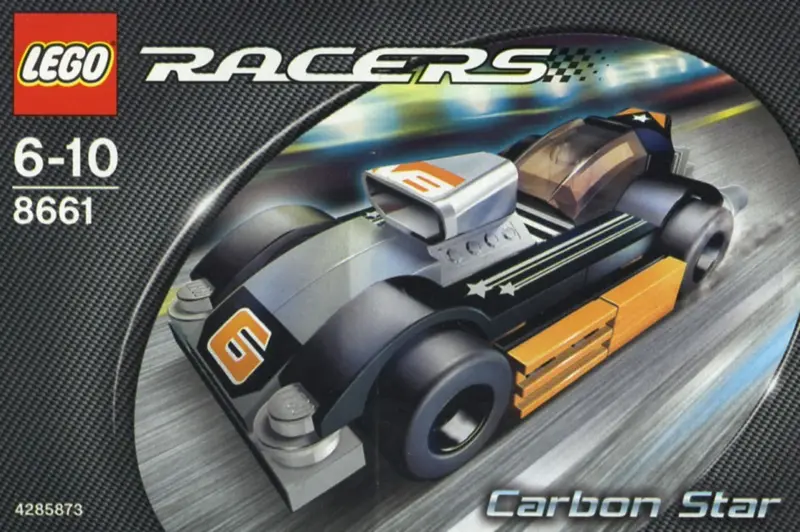 LEGO Racers 8661 Carbon Star set