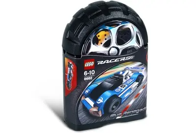 LEGO Racers 8662 Blue Renegade set, image 3