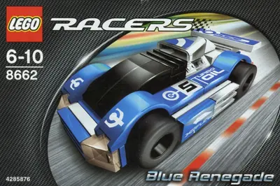 LEGO Racers 8662 Blue Renegade set