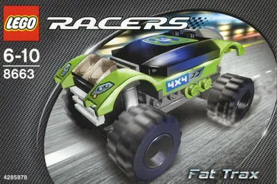LEGO Racers 8663 Fat Trax set