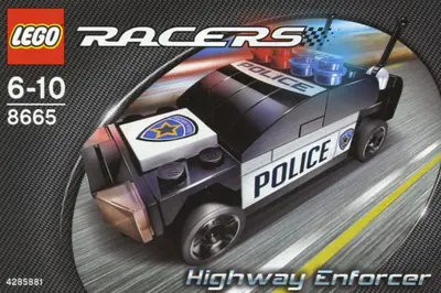 LEGO Racers 8665 Highway Enforcer set