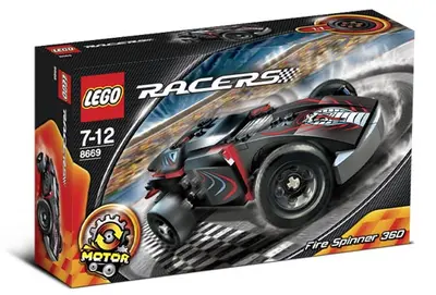 LEGO Racers 8669 Fire Spinner 360 set, image 3