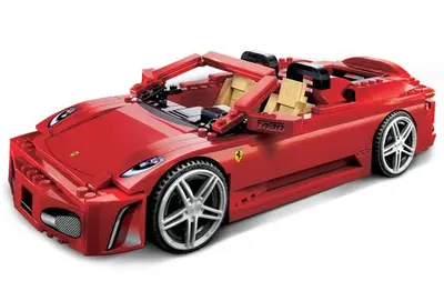 LEGO Racers 8671 Ferrari 430 Spider 1:17 set, image 2