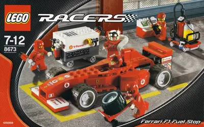 LEGO Racers 8673 Ferrari F1 Fuel Stop set
