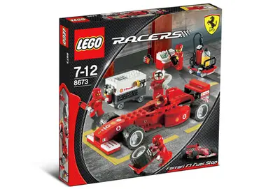 LEGO Racers 8673 Ferrari F1 Fuel Stop set, image 3