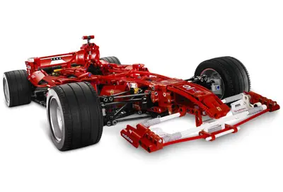 LEGO Racers 8674 Ferrari F1 Racer 1:8 set, image 5