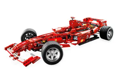 LEGO Racers 8674 Ferrari F1 Racer 1:8 set, image 2