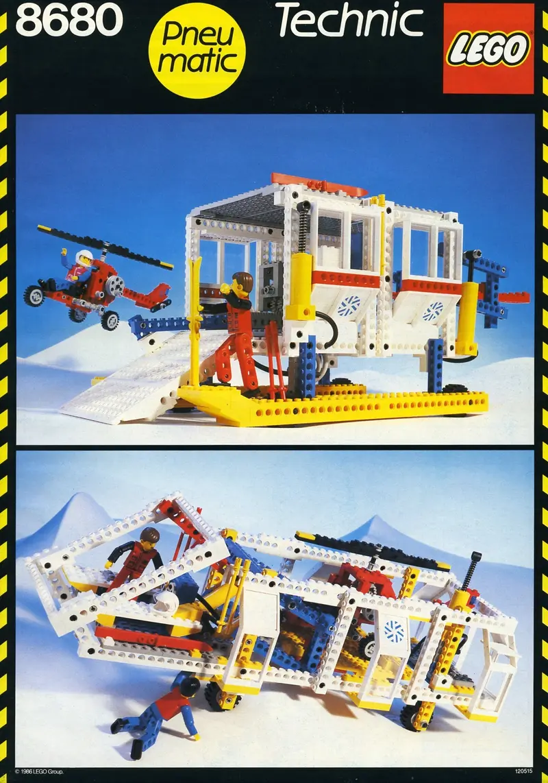 LEGO Technic 8680 Arctic Rescue Base set