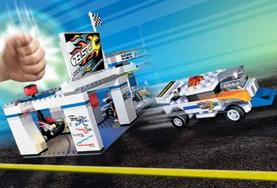 LEGO Racers 8681 Tuner Garage set, image 6
