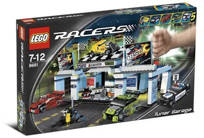 LEGO Racers 8681 Tuner Garage set, image 4