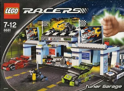 LEGO Racers 8681 Tuner Garage set