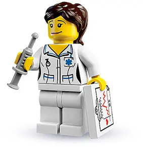 LEGO Collectable Minifigures 8683 Nurse set