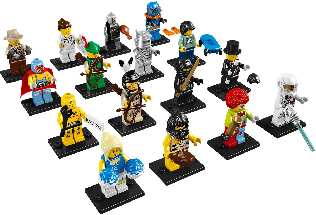 LEGO Collectable Minifigures 8683 LEGO Minifigures - Series 1 - Complete set