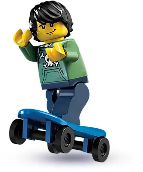 LEGO Collectable Minifigures 8683 Skater set
