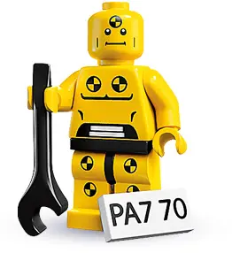 LEGO Collectable Minifigures 8683 Demolition Dummy set