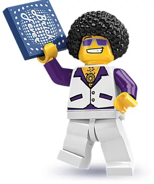 LEGO Collectable Minifigures 8684 Disco Dude set