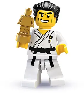 LEGO Collectable Minifigures 8684 Karate Master set