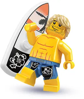 LEGO Collectable Minifigures 8684 Surfer set