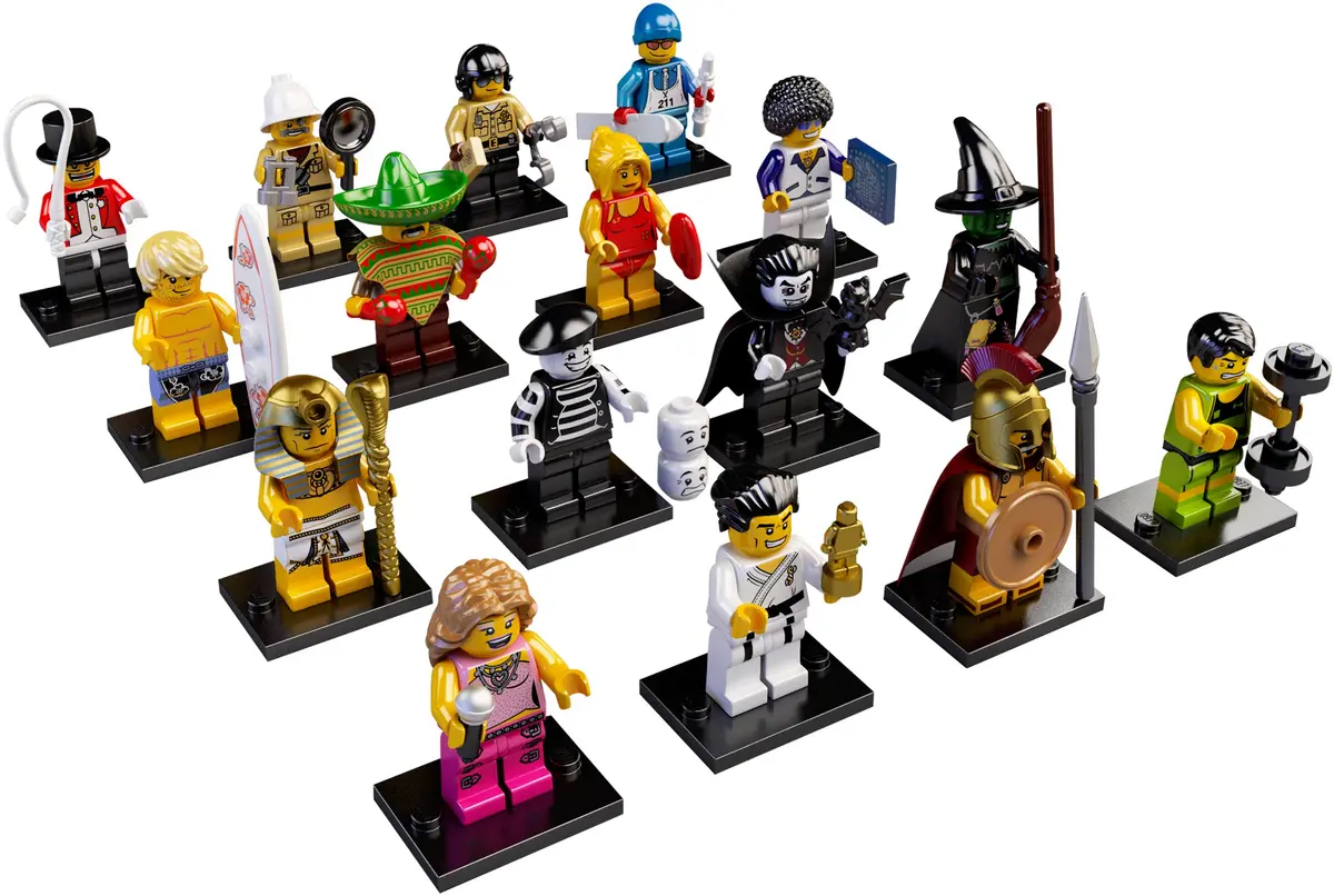 LEGO Collectable Minifigures 8684 LEGO Minifigures - Series 2 - Complete set