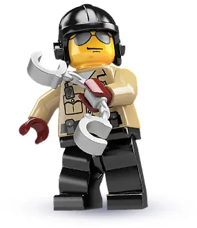 LEGO Collectable Minifigures 8684 Traffic Cop set