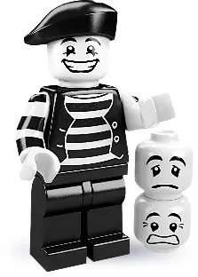 LEGO Collectable Minifigures 8684 Mime set
